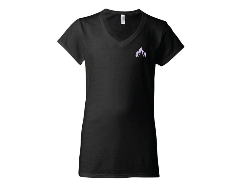 Supporter Woman's - Black and Lilac
