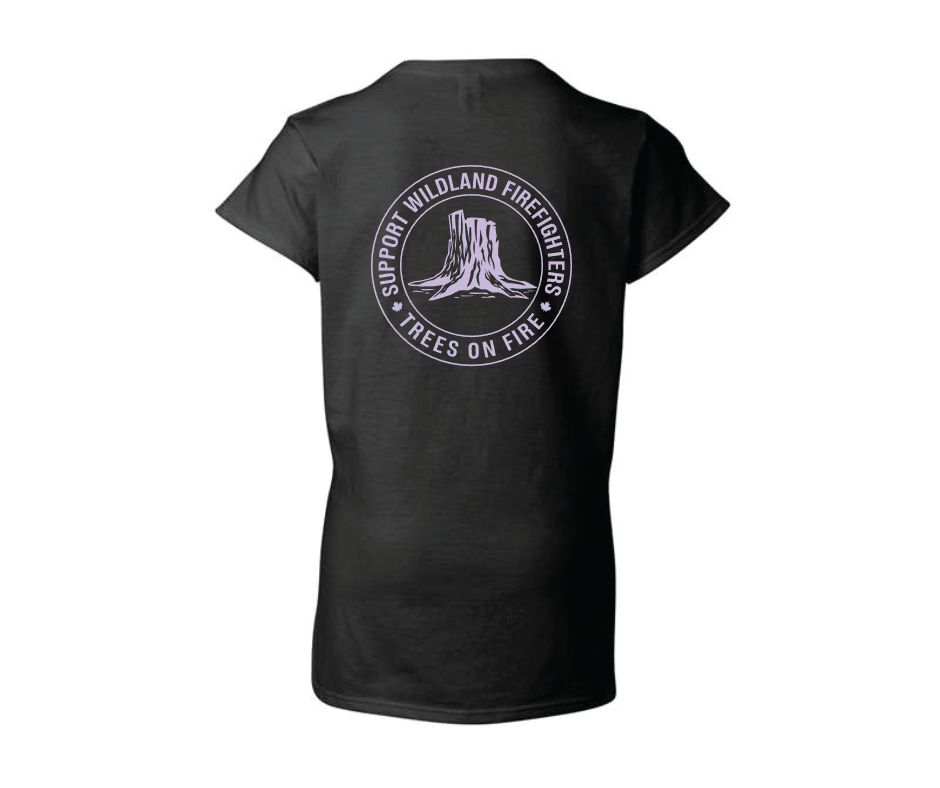 Supporter Woman's - Black and Lilac